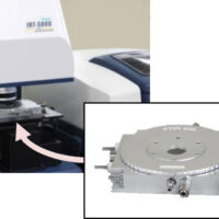 IR microscope with heating stage for evaluating the melting / phase transition