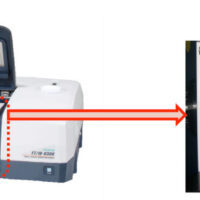 Hardening process monitoring of UV curing resin by FTIR spectrometer