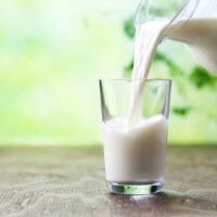 Component analysis of milk by PCA